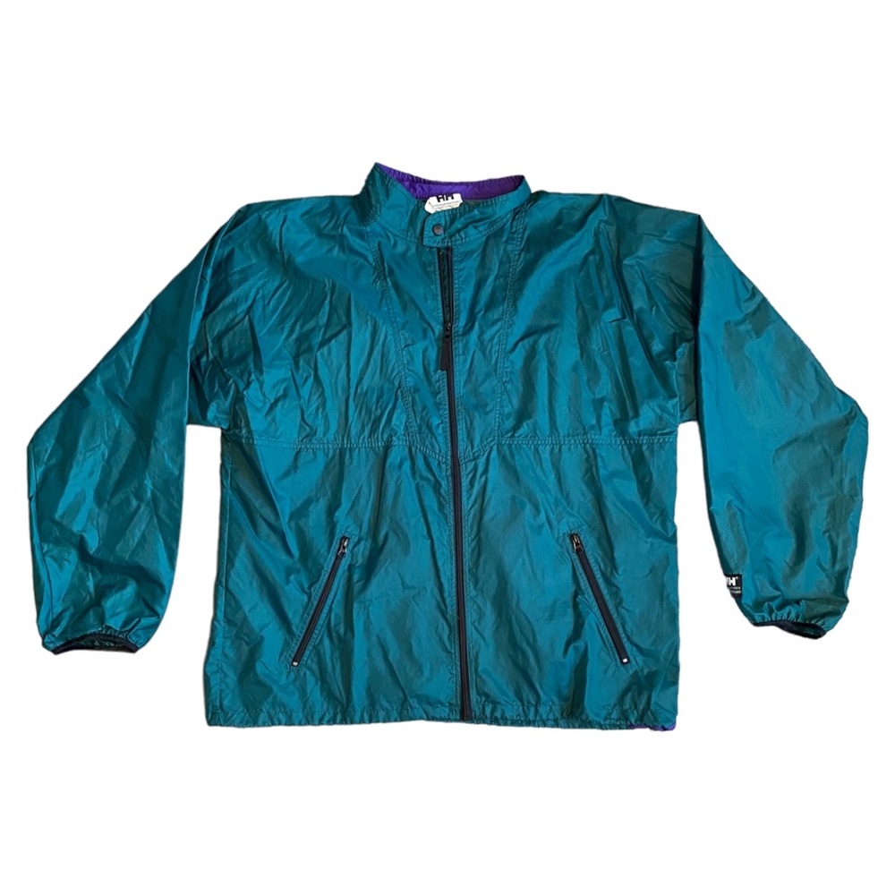 Vintage Helly Hansen Windbreaker Outer Shell Packable Jacket